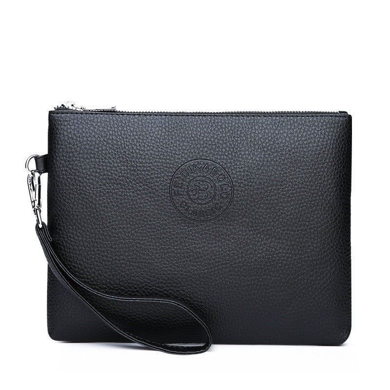 Casual Men's Clutch Bag Soft Leather