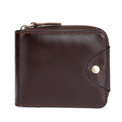 vintage leather wallet