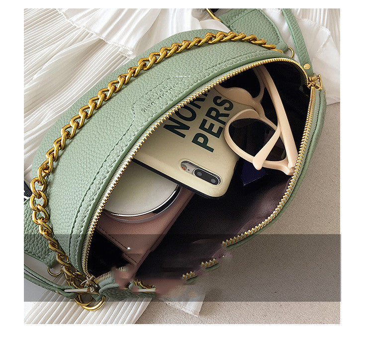 Belt Bag leather Chain Fanny Pack