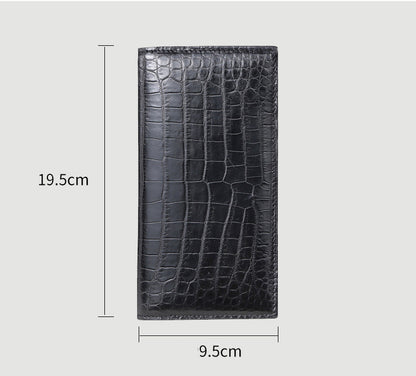 Men's  Leather Long Wallet