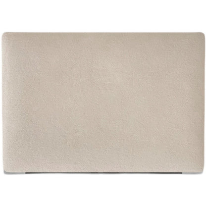 Cream White Suede Laptop Sleeve Case