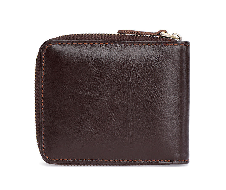 vintage leather wallet