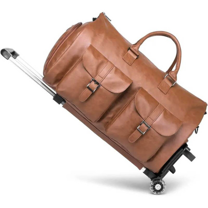 Leather Luggage Duffle Bag, Backpack