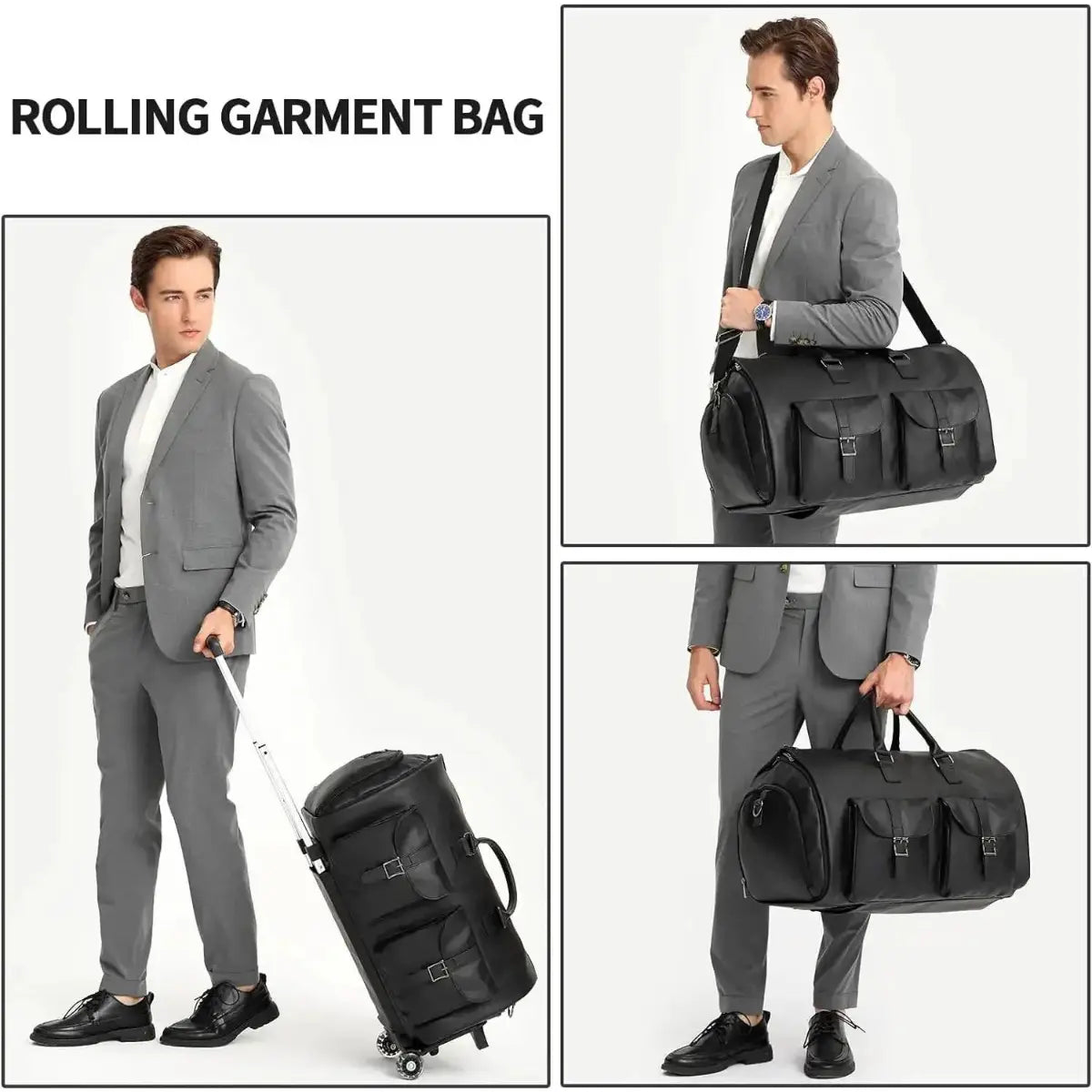 THE CONVERTIBLE DUFFLE GARMENT LUGGAGE Itz Kulture