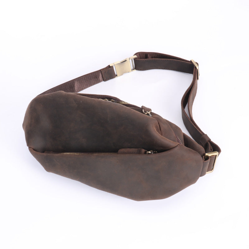 Multifunctional Waist Pack, Cowhide Fanny pack