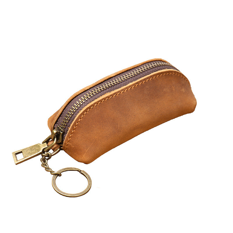 Men's Leather Clutch Multi-functional Coin Purse