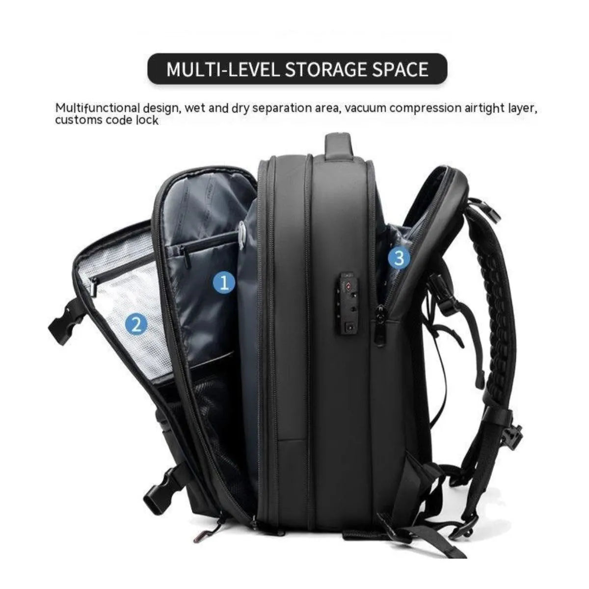 Vacuum Compression Backpack