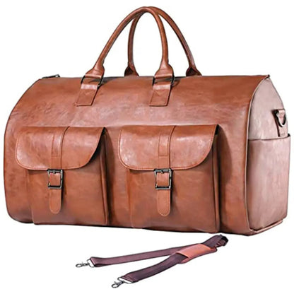 The Convertible Garment Luggage Duffle Bag