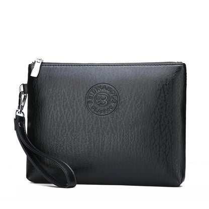 Casual Men's Clutch Bag Soft Leather