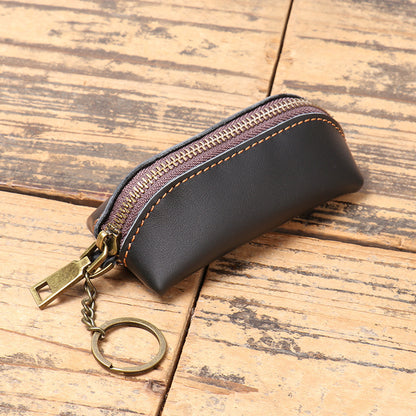 Men's Leather Clutch Multi-functional Coin Purse